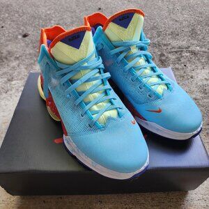 Nike Lebron XIX Low Blue Chill Shoes Mens Sneaker Shoes size 13.5